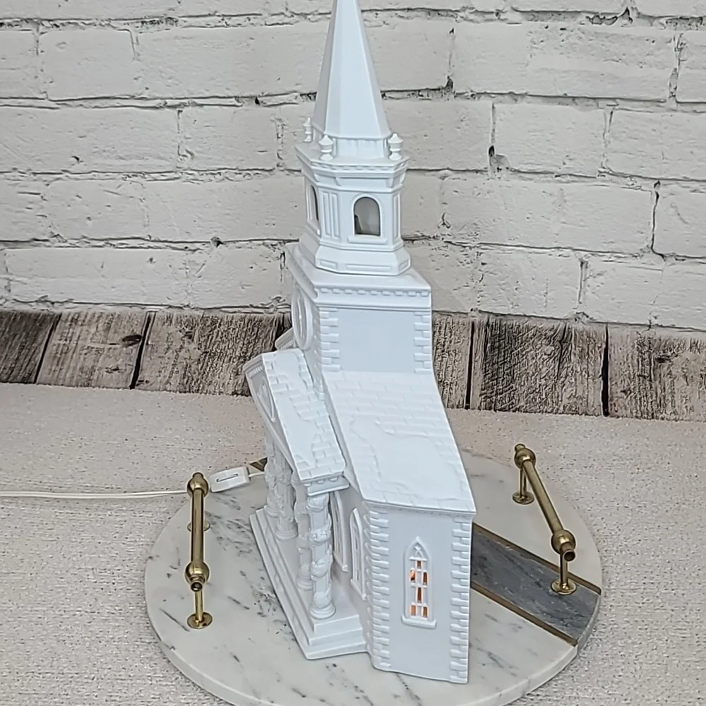 Department 56 Vtg Holiday Winter Silhouette Porcelain 
